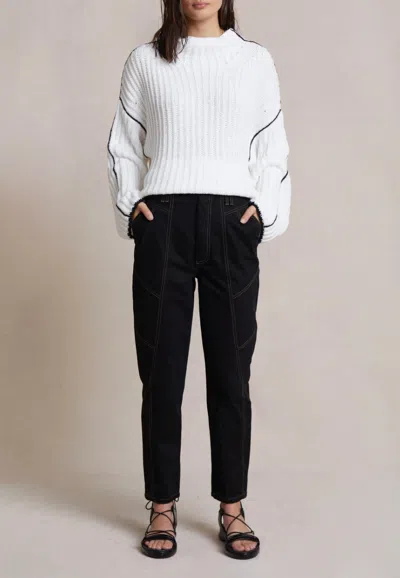 Bec & Bridge Alice Knit Jumper In Ivory In Multi