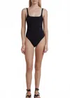 Bec & Bridge Aluna Tuck One Piece Swimsuit In Black In Black
