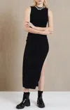 Bec & Bridge Anouk Knit Midi Dress In Black In Black
