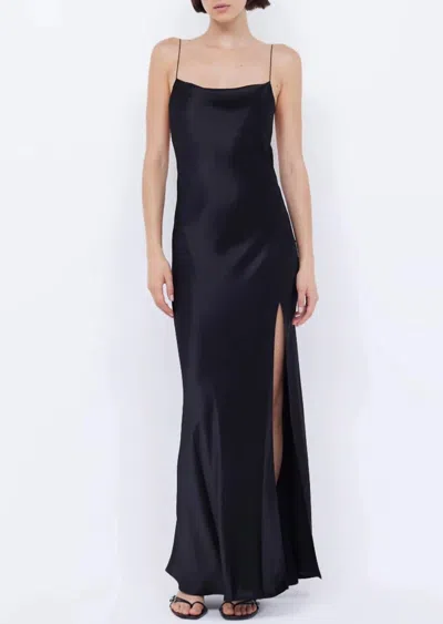 Bec & Bridge Ayala Cowl Maxi Dress In Black