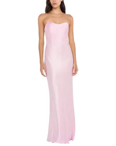 Bec & Bridge Bec + Bridge Cinder Maxi Dress In Powder Pin