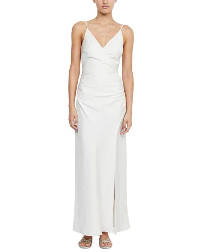 Bec & Bridge Bec + Bridge Eternity Linen-blend Maxi Dress In Cream