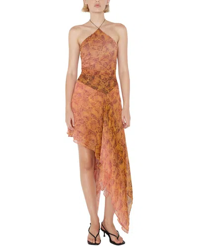 Bec & Bridge Bec + Bridge Fleur Halter Dress In Brown