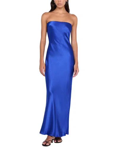 Bec & Bridge Bec + Bridge Moondance Strapless Dress In Blue
