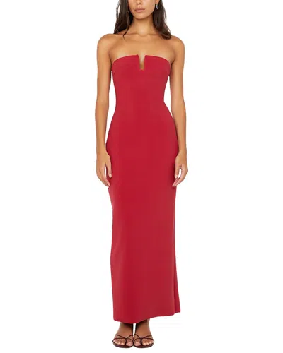Bec & Bridge Bec + Bridge Rafi Strapless Dress In Cherry