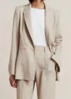 Bec & Bridge Billie Blazer In Almond In Pink