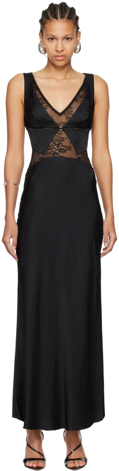 Bec & Bridge Black Juliette Maxi Dress