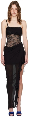 Bec & Bridge Black Liv Maxi Dress In Black