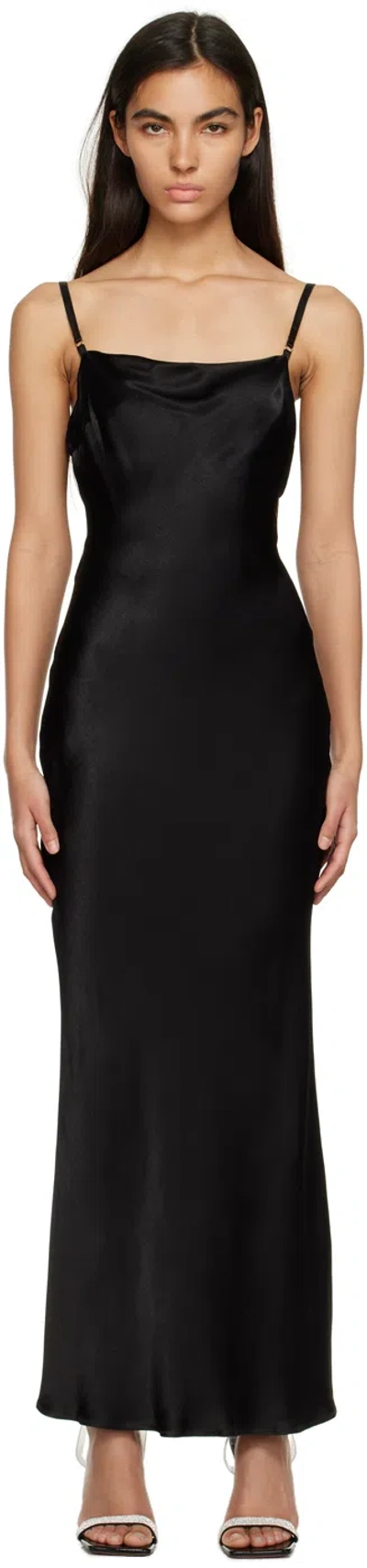 Bec & Bridge Black Malia Maxi Dress