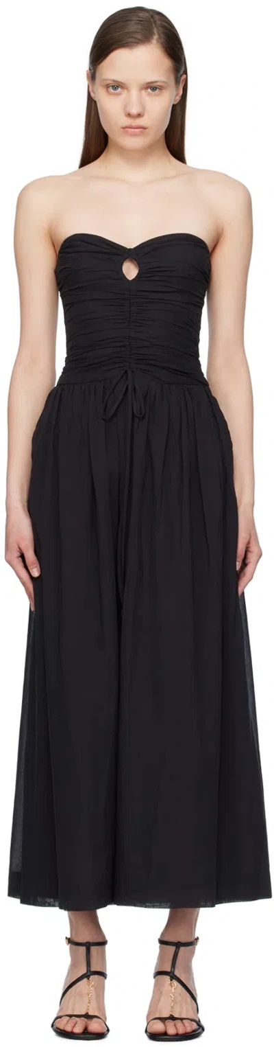 Bec & Bridge Black Palmer Maxi Dress