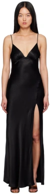 Bec & Bridge Black Ren Split Maxi Dress In Black