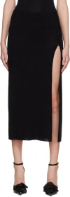 Bec & Bridge Camille Maxi Skirt In Black