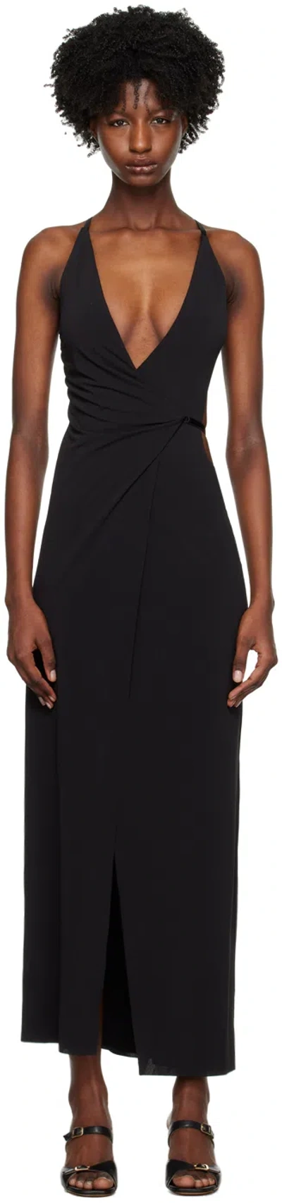Bec & Bridge Black Zadie Maxi Dress