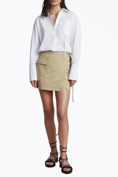 Bec & Bridge Blythe Shirt In Ivory In White