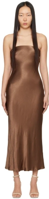 Bec & Bridge Women's Moondance Strapless Maxi Dress In Chocolate
