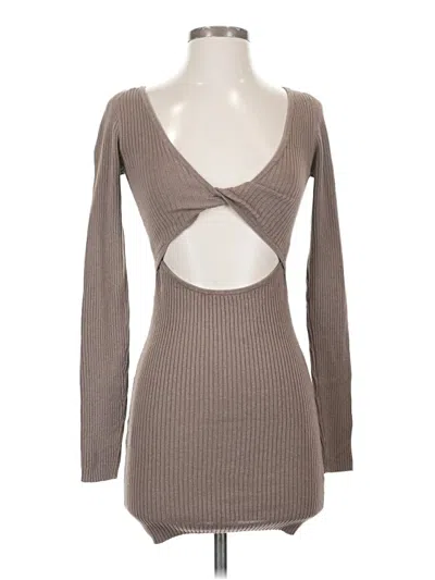 Pre-owned Bec & Bridge Casual Dress In Gray