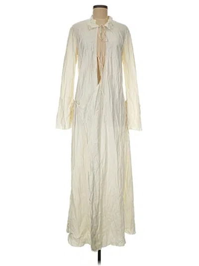 Pre-owned Bec & Bridge Casual Dress In White