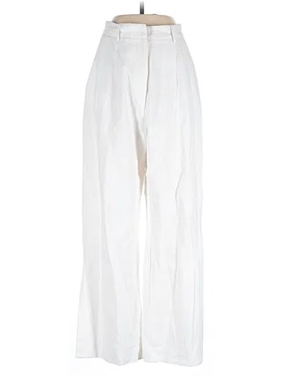 Pre-owned Bec & Bridge Casual Pants In White