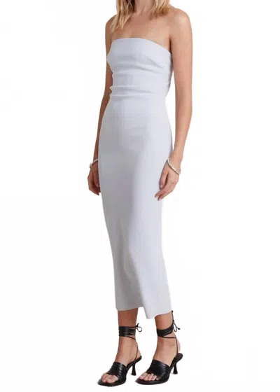 Bec & Bridge Cecily Midi Dress In Ivory In Purple