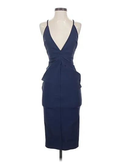 Pre-owned Bec & Bridge Cocktail Dress In Blue