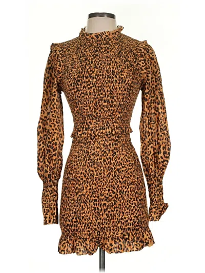 Pre-owned Bec & Bridge Cocktail Dress In Brown