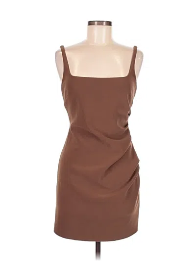 Pre-owned Bec & Bridge Cocktail Dress In Brown