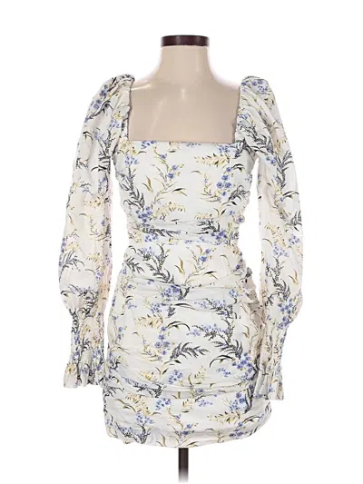 Pre-owned Bec & Bridge Cocktail Dress In Ivory