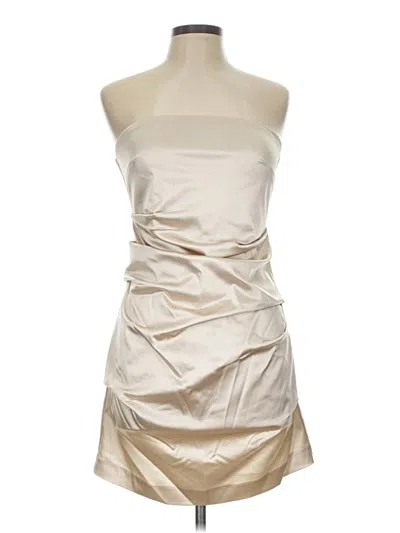 Pre-owned Bec & Bridge Cocktail Dress In Ivory