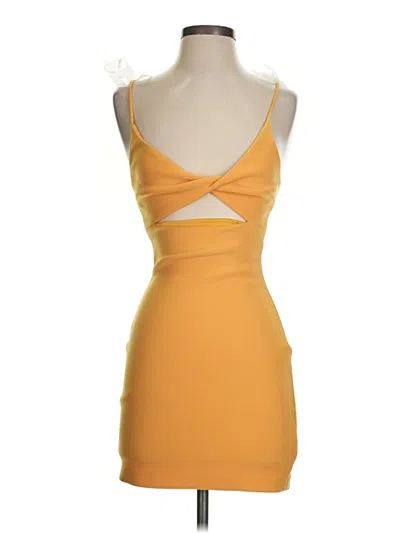 Pre-owned Bec & Bridge Cocktail Dress In Orange