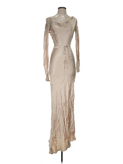 Pre-owned Bec & Bridge Cocktail Dress In Tan