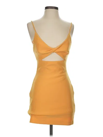 Pre-owned Bec & Bridge Cocktail Dress In Yellow