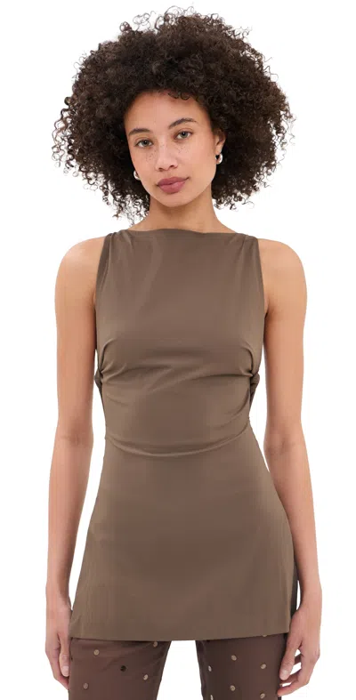 Bec & Bridge Domenic Top Milk Chocolate In Brown
