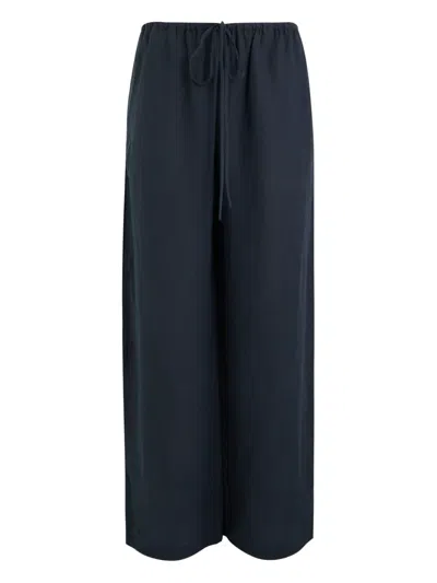 Bec & Bridge Elyce Drawstring Palazzo Pants In Black
