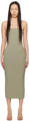 Bec & Bridge Green Karina Midi Dress In Sage