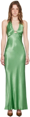 Bec & Bridge Green Zariah Maxi Dress In Green Apple