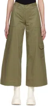 Bec & Bridge Khaki Rina Trousers In Khaki