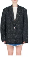 Bec & Bridge Logan Blazer In Black In Multi