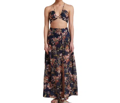 Bec & Bridge Lori Lace Up Top In Multi In Neutral