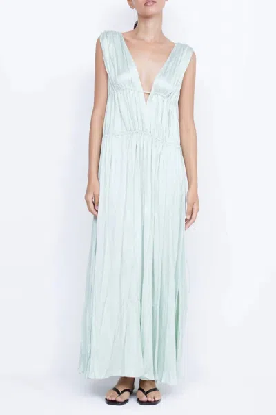 Bec & Bridge Louann Maxi Dress In Mint In White