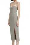 Bec & Bridge Maridol Midi Dress In Silver Sage In Green