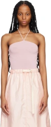 Bec & Bridge Pink Esmae Bodysuit In Dusty Mauve