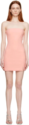 Bec & Bridge Pink Karina Minidress In Guava