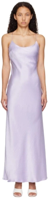 Bec & Bridge Purple Allegra Tie Maxi Dress In Lilac