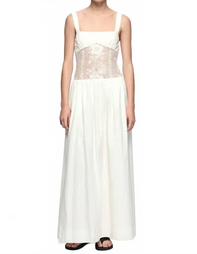 Bec & Bridge Sienna Maxi Dress In White