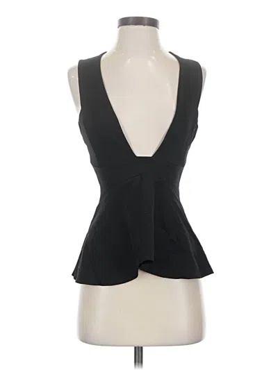Pre-owned Bec & Bridge Sleeveless Blouse In Black