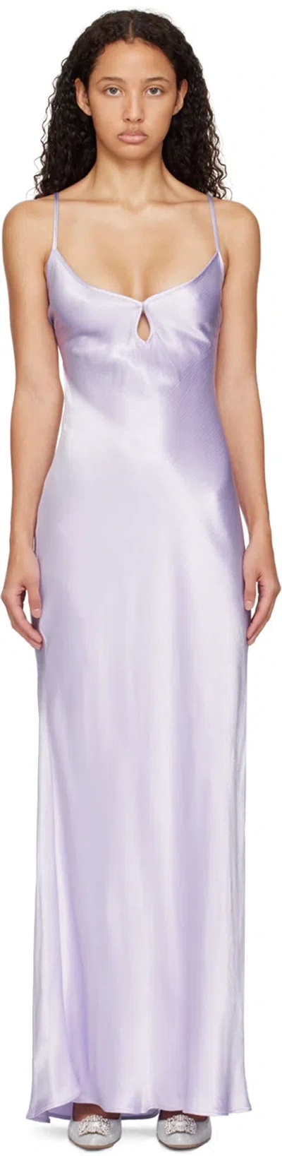 Bec & Bridge Ssense Exclusive Purple Cedar City Maxi Dress In Lilac