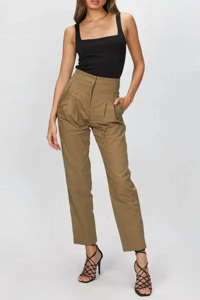 Bec & Bridge Tamsen Pant In Clay In Brown