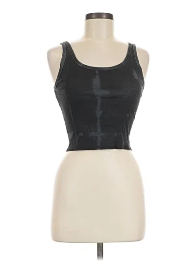 Pre-owned Bec & Bridge Tank Top Black Strapless Neckline Tops