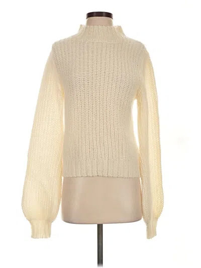 Pre-owned Bec & Bridge Turtleneck Sweater In Ivory