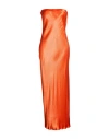 Bec & Bridge Woman Maxi Dress Orange Size 10 Viscose